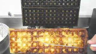 Petite Waffles  Quick Waffle Iron Cleaning Tip  HVD Irons [upl. by Garson272]