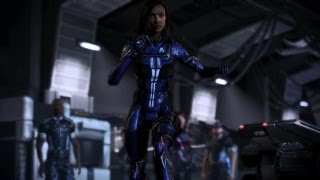 Mass Effect 3  Everyone Shoots BrooksCitadel DLC [upl. by Arakaj437]