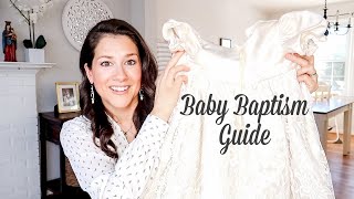 Infant Catholic Baptism Guide for Parents amp Godparents gown traditions party gifts [upl. by Tevlev]