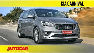 Kia Carnival Review  First Drive  Autocar India [upl. by Jeremy4]