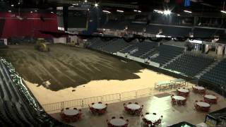 PBR Canada Arena Time Lapse 2012  ENMAX Centre  Lethbridge AB [upl. by Jacob609]