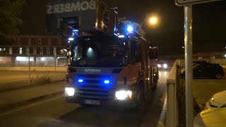 MIT GRÜSSEN ZUM THEINSATZ E 7 DLK  AX 10 GWTH Bomberos Palma de Mallorca [upl. by Glynda]