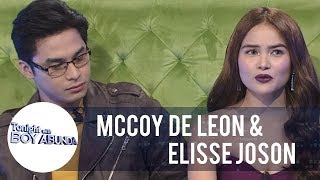 TWBA Mccoy De Leon and Elisse Josons thoughts about them breaking up [upl. by Htidirem]