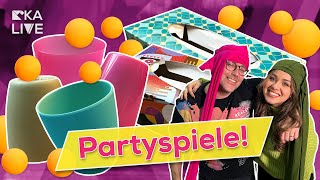 Lachflash garantiert mit den lustigen Partyspielen  Mehr auf KiKAde [upl. by Aysa54]