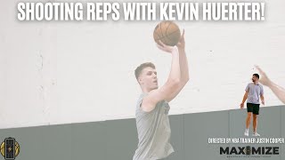 Shooting Reps with Kevin Huerter [upl. by Iuqcaj190]