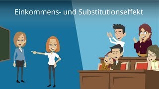 Einkommenseffekt und Substitutionseffekt berechnen [upl. by Niuq]