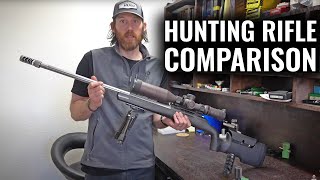 HUNTING RIFLE COMPARISON  Bradys Rifle Setups For Western Hunting [upl. by Bianka]