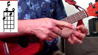 How To Hold Ukulele Chords EASY UKULELE TUTORIAL [upl. by Risteau]