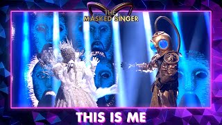 Duiker amp Koningin  This Is Me  The Greatest Showman  The Masked Singer  VTM [upl. by Aihsad]