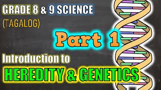 Introduction to Genetics amp Heredity  Gr 8 amp 9 Part 1  Tagalog [upl. by Aelahc]