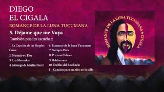 Diego el Cigala  Déjame que me vaya con letra [upl. by Adelaida]