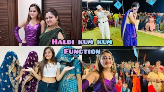 WOW Haldi Kum Kum Maharashtra ka most Beautifull Celebration amp Ladies Games  Gifts By Bindass Kavya [upl. by Ettener687]