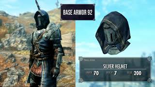 Skyrim Armor Sets  Silver Armor amp Weapons Locations Early [upl. by Yelbmik]