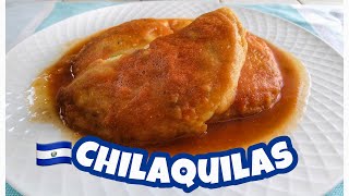 CHILAQUILAS 100 SALVADOREÑAS un Almuerzo típico Salvadoreño [upl. by Rebmik]