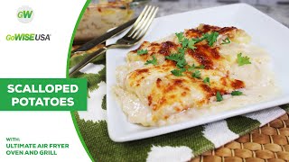 Air Fryer Oven Cheesy Scalloped Potatoes [upl. by Leva]