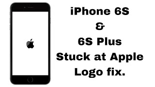 iPhone 6s stuck at apple logo fix 2021Fix iPhone stuck on apple logo [upl. by Siseneg]