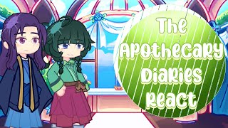 Past The Apothecary Diaries React  GL2 Reaction [upl. by Ahsekim678]