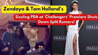 Zendaya and Tom Hollands Romantic PDA at quotChallengersquot Premiere Ends Split Speculation [upl. by Venu]