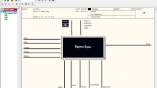 Построение диаграммы IDEF0 в process modeler bpwin [upl. by Ecirtac]