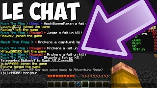 PENSEZ À PARAMÉTRER VOTRE CHAT  Minecraft [upl. by Htrahddis]