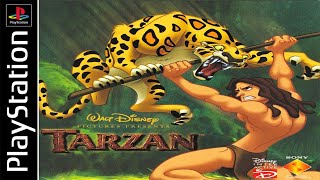 Disneys Tarzan  Story 100  Full Game Walkthrough  Longplay PS1 [upl. by Morly]