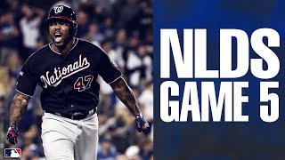 Nationals vs Dodgers  2019 NLDS Game 5 Full Game Nationals come up huge [upl. by Longerich]