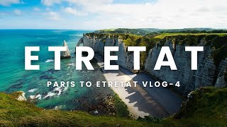 PARIS TO ETRETAT BEACH  DAY TRIP  Vlog 5  NORMANDY [upl. by Meingoldas]