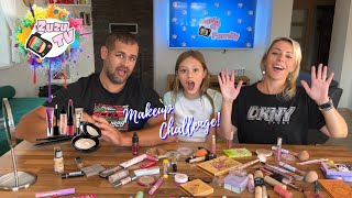 ZuzuTV  MakeUp Challenge 💄😆 [upl. by Melisent]