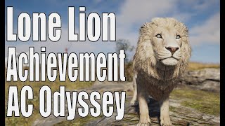 Lone Lion Achievement  Assassins Creed Odyssey DLC [upl. by Ruhtracam]