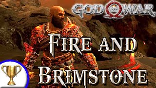 God of War│Complete all Muspelheim trials│Fire And Brimstone Trophy [upl. by Sammer]