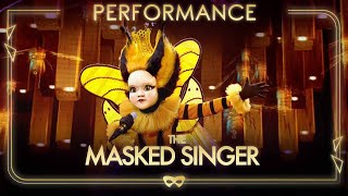 Queen Bee Performs ‘Alive’ By Sia Full Performance  Season 1 Ep 1  The Masked Singer UK [upl. by Idolem291]