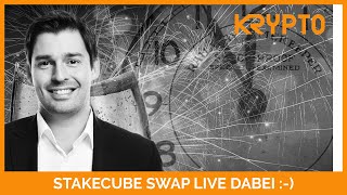 StakeCube SWAP  LIVE [upl. by Lalad]