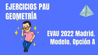 Matemáticas EVAU 2022 Madrid Modelo Opción A [upl. by Aicilla]