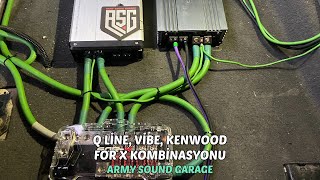 Ford Connect Ses sistemi montajıKomple vibe qline kenwood setup dizdik [upl. by Roskes]