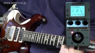 Zoom MS50G Multistomp  Part 3 The MS50G as regular stompbox [upl. by Nothgierc928]