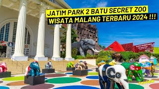 JATIM PARK 2 BATU SECRET ZOO  WISATA MALANG TERBARU 2024 [upl. by Mischa]