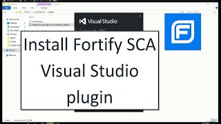 Installing the Fortify SCA Visual Studio Plugin 2019 [upl. by Ettenaej]