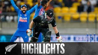 India Win Another Super Over Thriller  FULL HIGHLIGHTS  BLACKCAPS v India  4th T20 2020 [upl. by Mastrianni732]