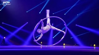 CIRQUE DE DEMAIN  Roue Cyr  Cyr Wheel  Matthew Richardson [upl. by Darelle]