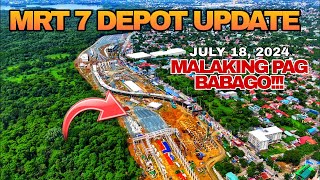 MRT 7 DEPOT UPDATE JULY 18 2024 [upl. by Adonis702]