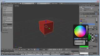 How To Change Color In Blender [upl. by Alroy547]