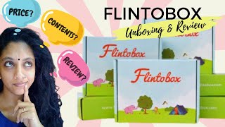 Flintobox Unboxing and Review 34 years  Parenting WithMe  How to Reduce Kids Screentime [upl. by Phaih]