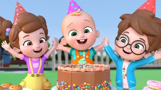 เพลงแฮปปีเบิร์ดเดย์ อวยพรวันเกิด  Happy Birthday song  More Nursery Rhymes amp Kids Songs [upl. by Ahserb]