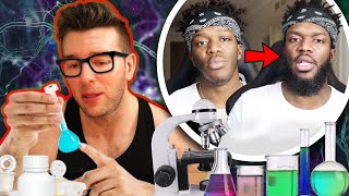 Meathead Chemist Designs A Beard Growth Protocol For KSI [upl. by Gardiner]