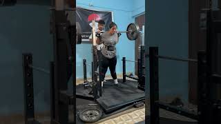 1075kg squats deload week  83kg senior powerlifter [upl. by Ttemme]