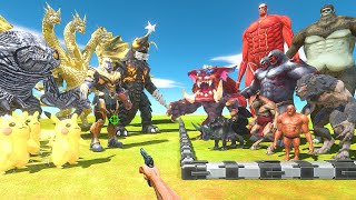 FPS Avatar Rescues Fantasy Monsters and Fights Lightning Monsters  Animal Revolt Battle Simulator [upl. by Engenia]