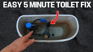 How To Fix a Slow Filling Toilet in 2 Simple Steps [upl. by Utimer]