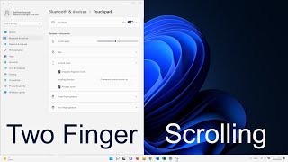 How to Fix Two Finger Scroll not Working Windows 11 [upl. by Harneen431]