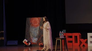 Beauty in change and unfamiliarity  Juli Sharma  TEDxBITSGoa [upl. by Adaiha]