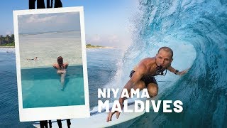 SURF THE MALDIVES AT NIYAMA RESORT [upl. by Kippar221]